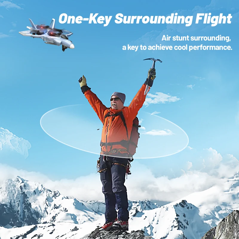 Foam glider HD photography shooting air hovering fighter 360 degree flip stunt remote control airplane toy