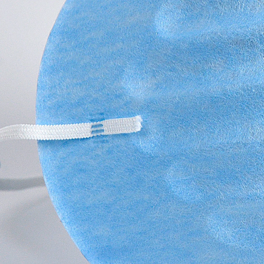 Single Layer non-woven High quality blue disposable face mask manufacture
