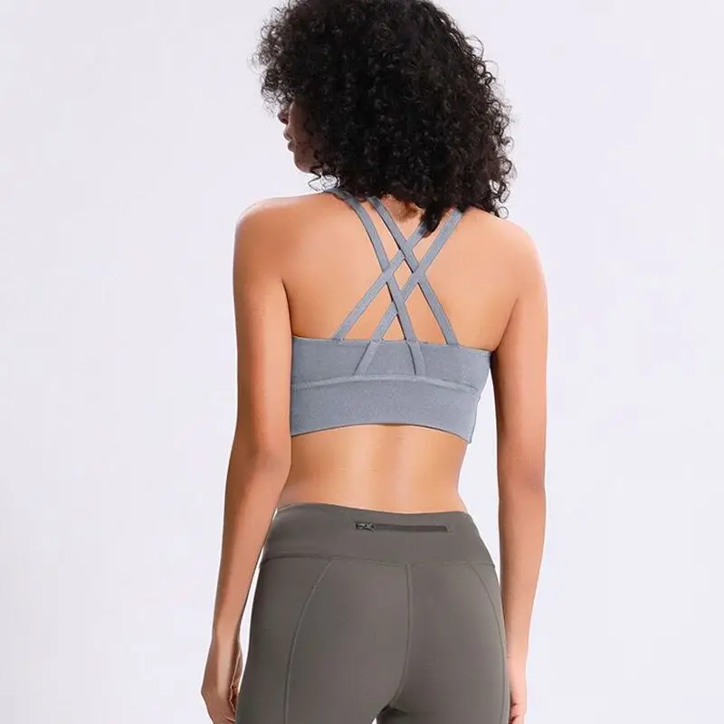 China Manufacturer New Model Sublimation Alo Yoga Sports Bras For Sale In Stock