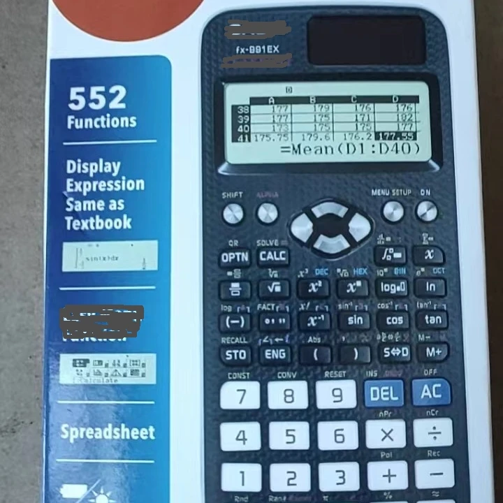 High Quality 552 Function Scientific Calculator Price 991 EX Plus for Students Stationery Calculator Calculadora Cientifica