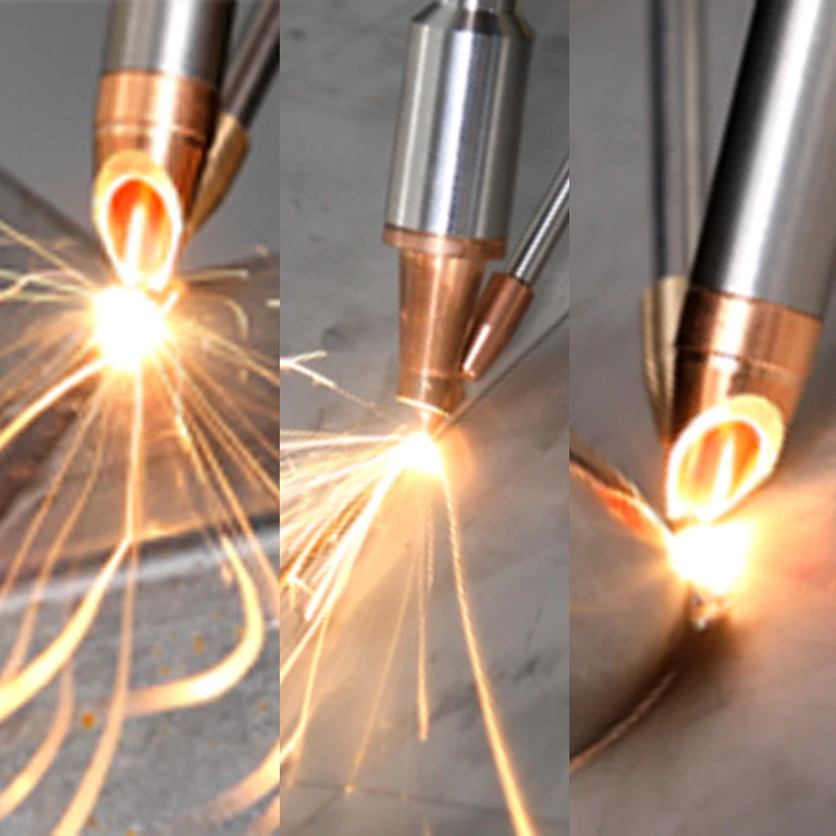 4 in 1 2000w laser welding machine small lazer welder machine  200W 300W 500W pulse laser cleaning machine