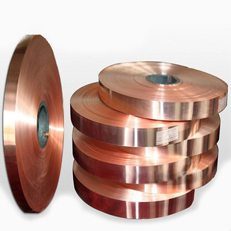 China Professional Manufacturer 99.99%  red copper coil/strips Pure Copper Strip For Electrical Industry