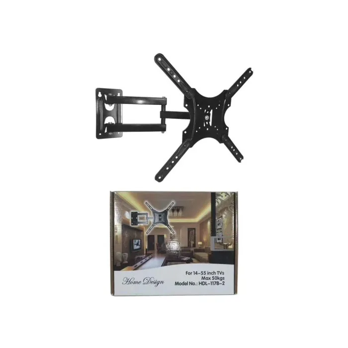 
Super Large Dual Arms LCD Plasma Swivel LCD TV Wall Bracket With Load Capacity 176lbs 