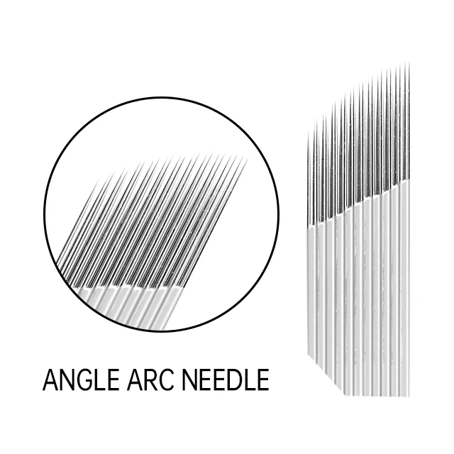 Производство игл из нержавеющей стали для микроблейдинга, татуировки, номинальные иглы для микроблейдинга, наномикроблейдинга, роликовая игла