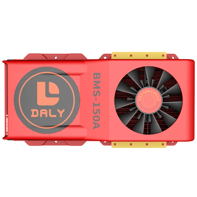 Daly Lifepo4 Bms 24v 8s 150a Large Current Waterproof For 3.2v  Cells Lithium Ion Battery Pack Bms with fan/rs485/can