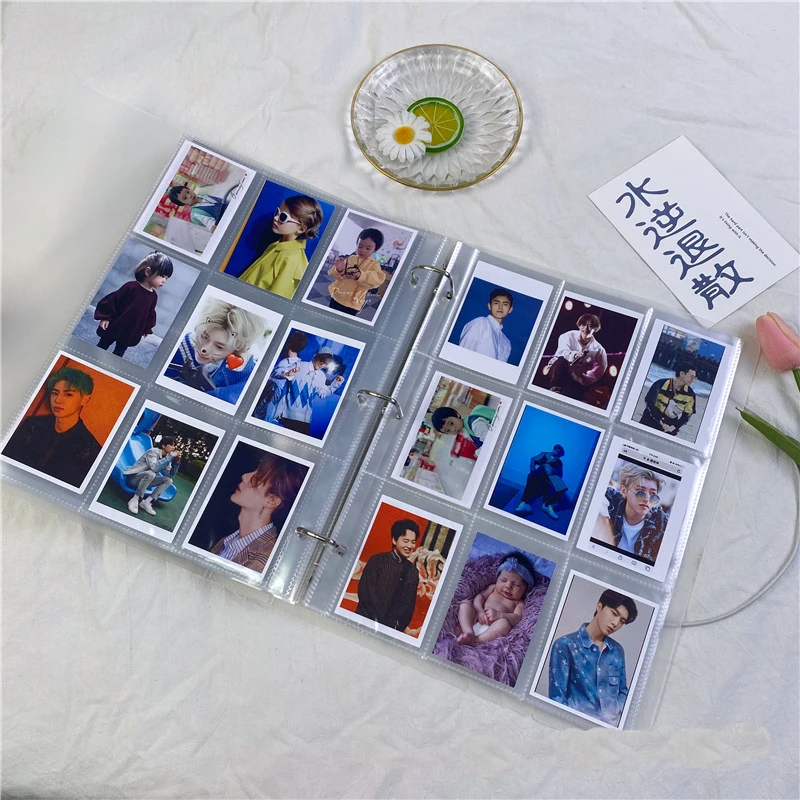 Wholesale Kpop Holographic Photocard Planner inserts album A3 A4 Photocard binder Protector