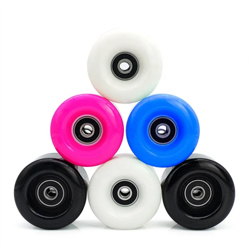 Four wheel suit double row roller skates do not flash PU high bounce wheel