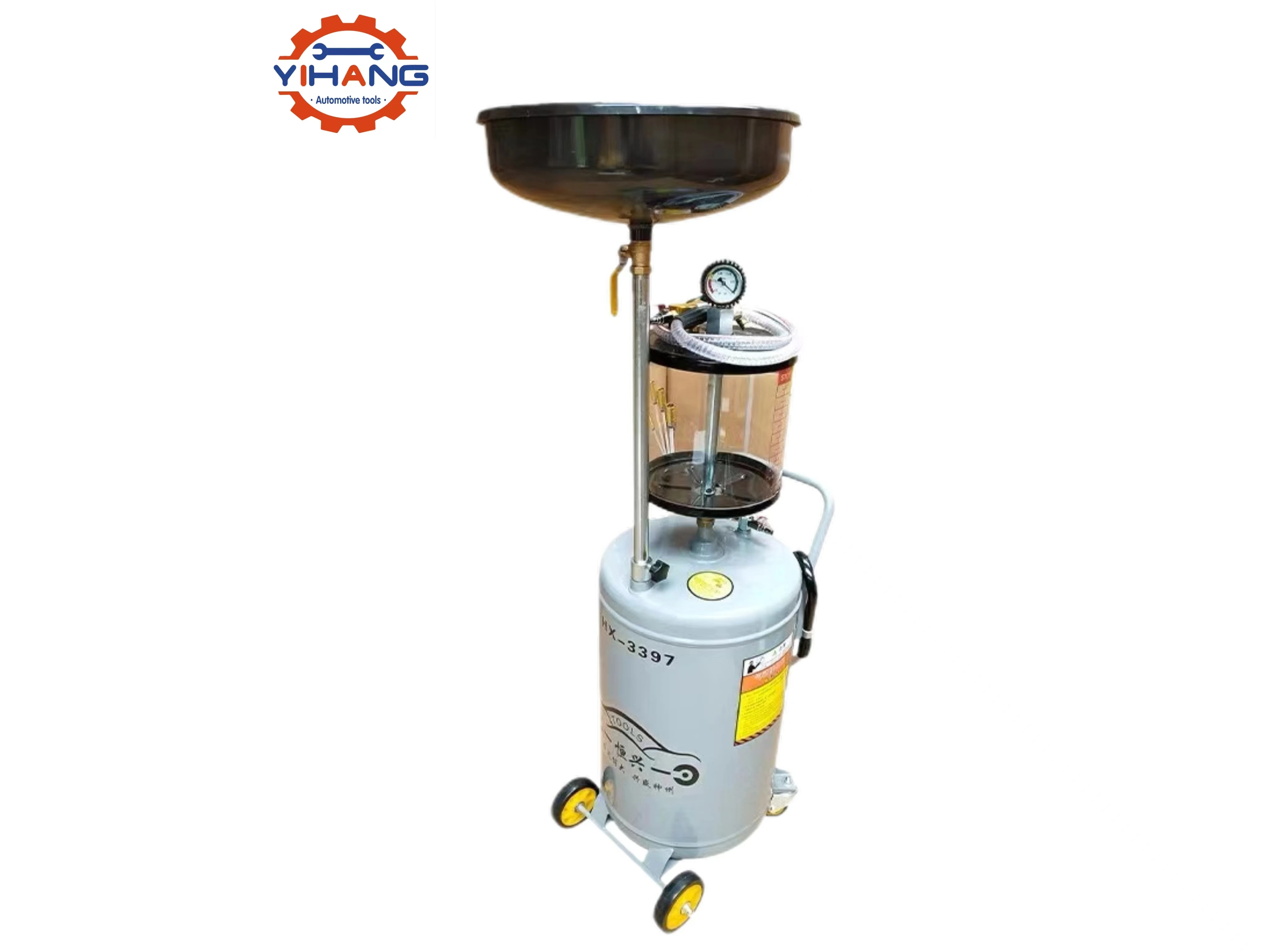 Oil Change Tool Waste Oil Drainer, Car Oil Extractor, 80L Engine Oil Extractor