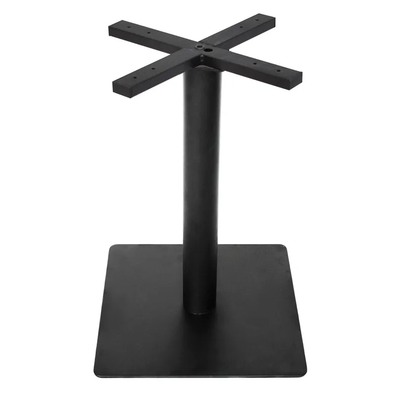 Good Quality Iron Baking Varnish Square Furniture Legs Table Base With Cheapest Price