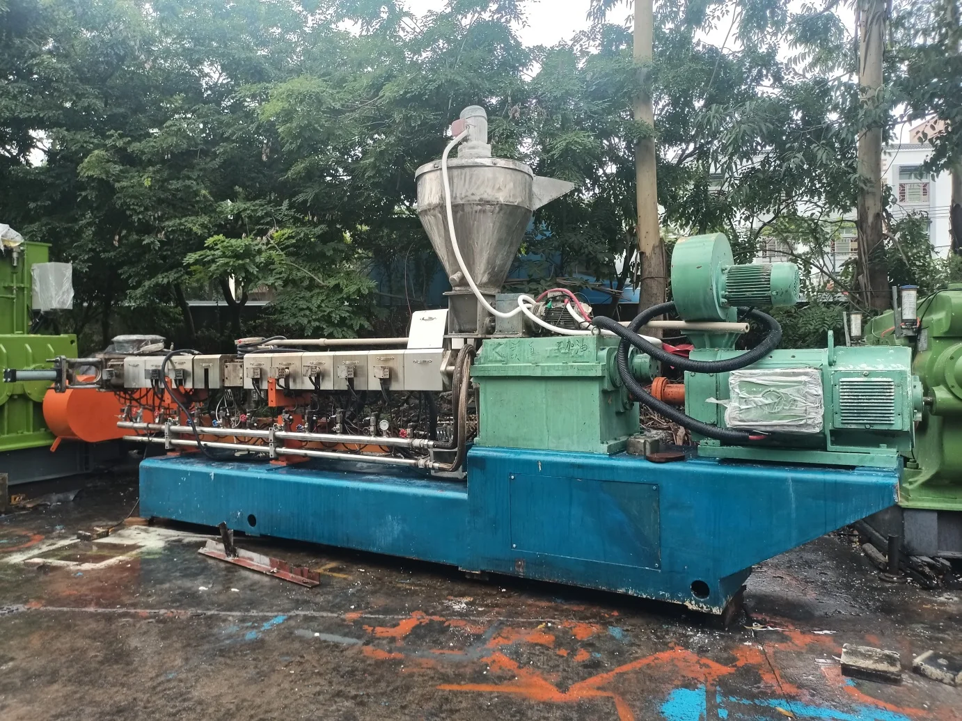 Cheap Price Granulators Recycle Plastic Granules Making Double(Twin) Screw Extrusion Granulation Machine