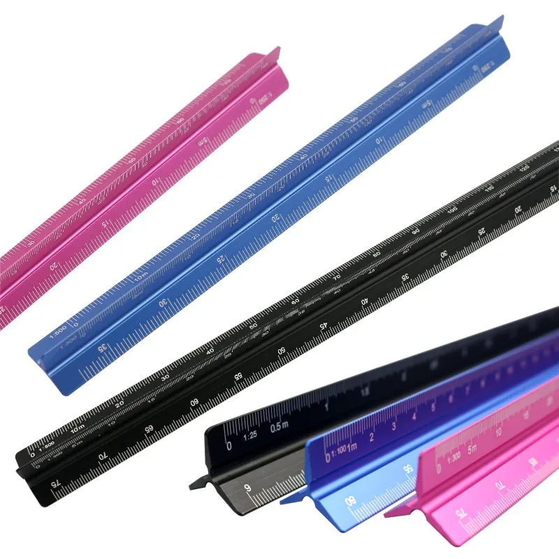 High End Business Gifts Christmas Gifts Aluminum Alloy Fashionable Rulers