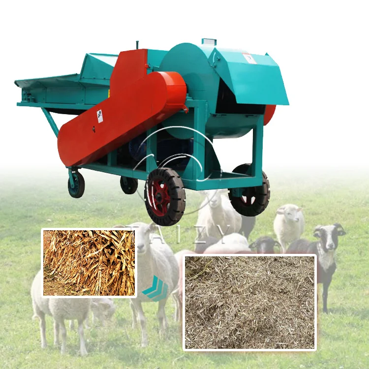 Animal Feed Chaff Cutter Machine Grass Cutter For Feeding Processing
