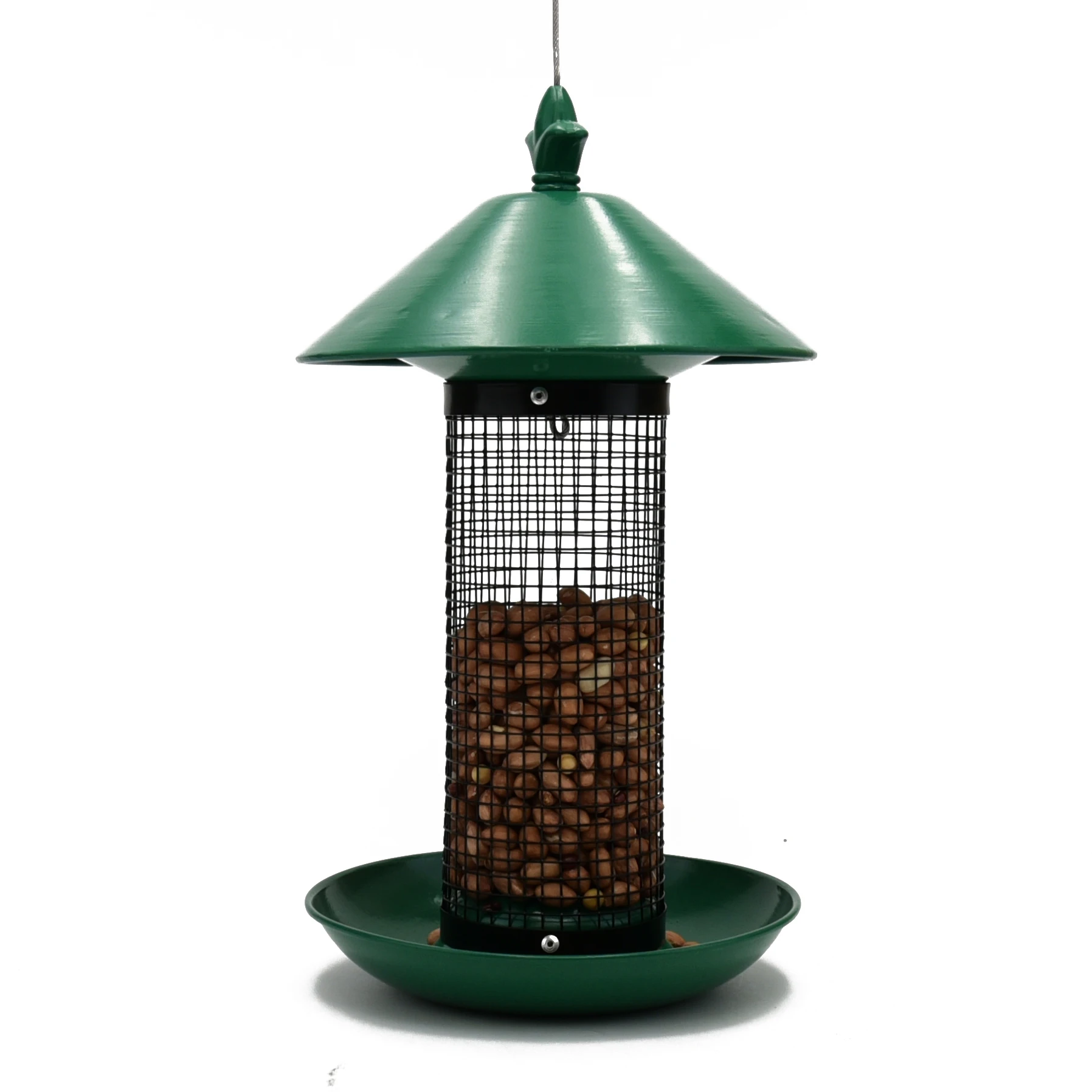 
Hanging Wild Bird Feeder Container Hanger Garden Outdoor squirrel proof wild bird feeder 