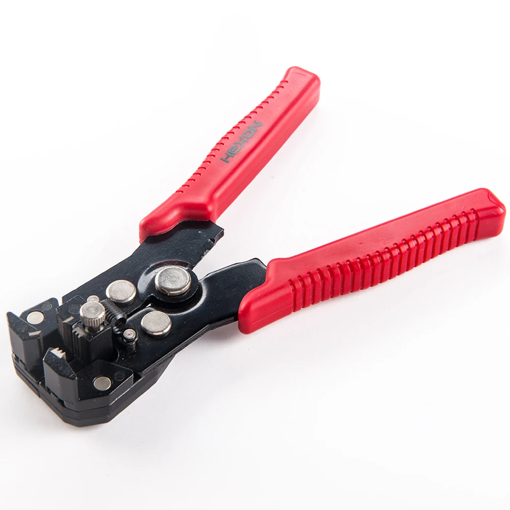 Awg20-10 Electrical Electrician Milling Teeth Hand Crimpadora Network Cable Terminal Fiber Optic Wire Cutting Tool Wire Stripper