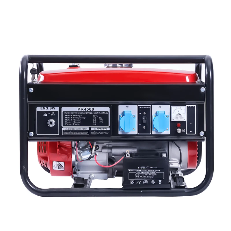 7.5hp OHV Electric Start Gasoline Engine Generator 2kw 3kw 5kw Price for sale