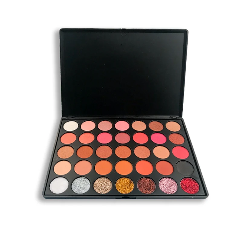 Black Eye Shadow Palette Custom Logo Eyeshadow Pigment Eyeshadow Palette Makeup