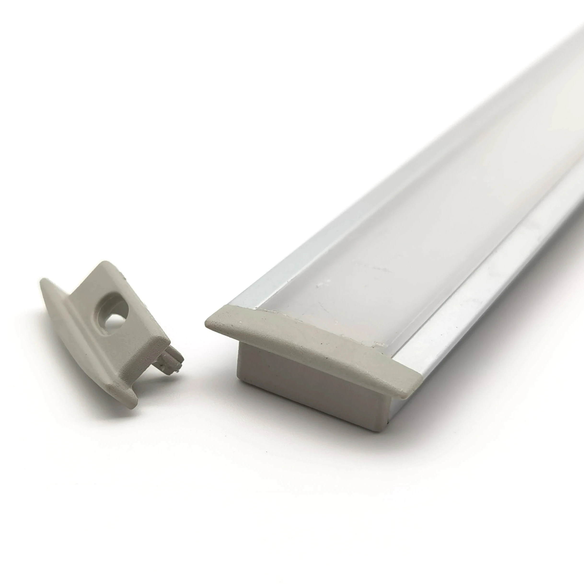 23*8mm Recessed aluminum extrusion led aluminum profiles for led strips lights