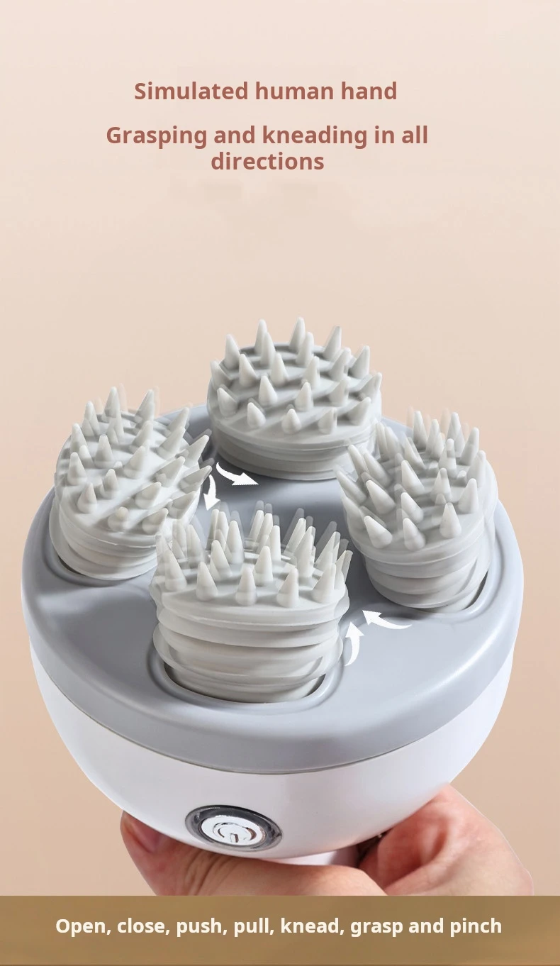 Hot Selling Products 2024 Head Massagers Waterproof Electric Head Vibration Scalp Massager