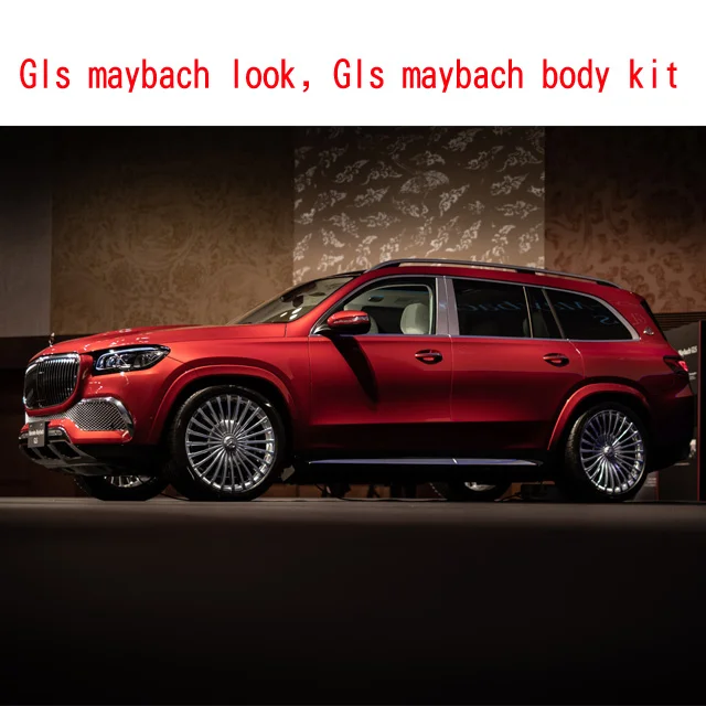Front&Rear Bumper Grille For GLS upgrade to Maybach  Body Kit  Auto appearance Mercedes Benz GLS WX167 Maybach body kit from