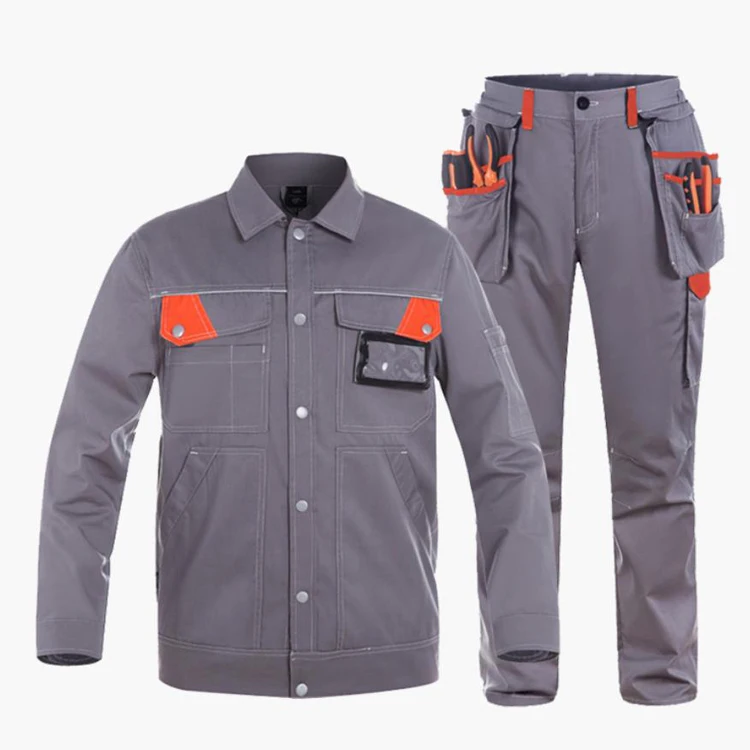 EN1149 Anti-static Heat-Protection Clothing Reflection Welding Work Uniform Craftsman Utility Workwear coat Trousers sets