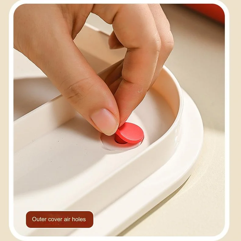 2024 304 Stainless Steel Bento Lunch Box for Adults Sustainable Metal Dinnerware Set Food Container for Lunch and Dinner