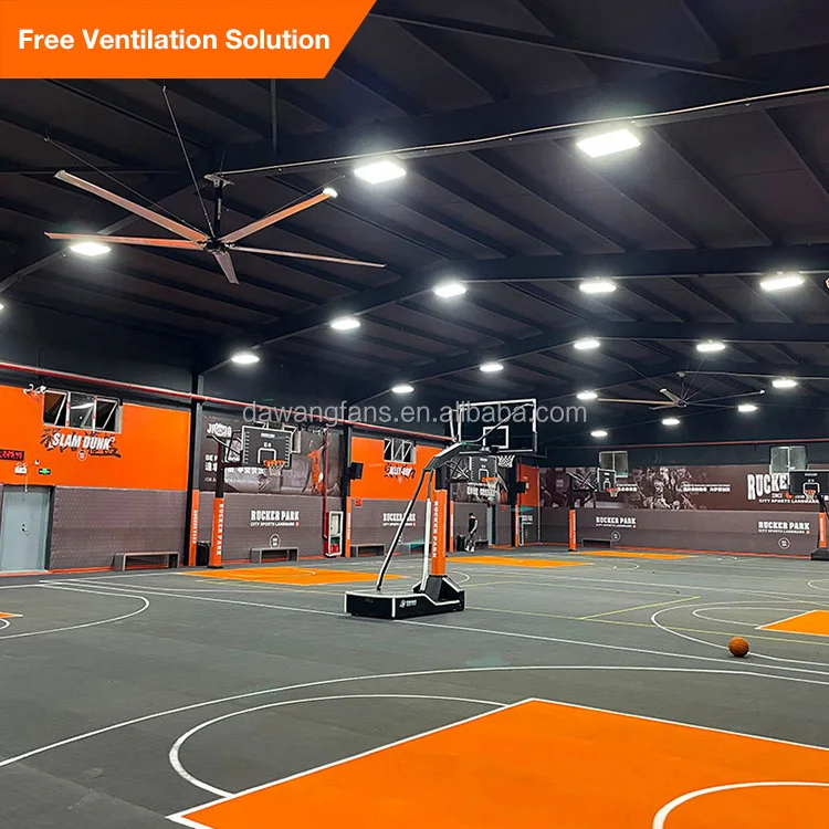 DAWANG 24FT 1.5KW large hvls fans low price malaysia big ass fan