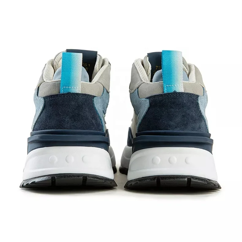 Brand Ultra light Raw Pig Suede Men Casual Sneakers sport Shoes 38-44 Wholesale mesh Fashion man trainers OEM factory