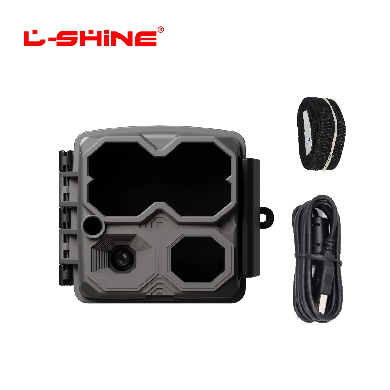L-SHINE Digital Trail Mini Trail Camera With 48MP New Full FHD Laser Night Vision Trail Hunting Camera Function Scouting Camera