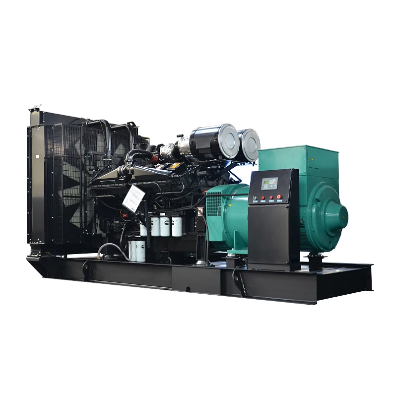 60Hz low price power station 1000kw electric generator set with Cummins KTA38-G4 motor