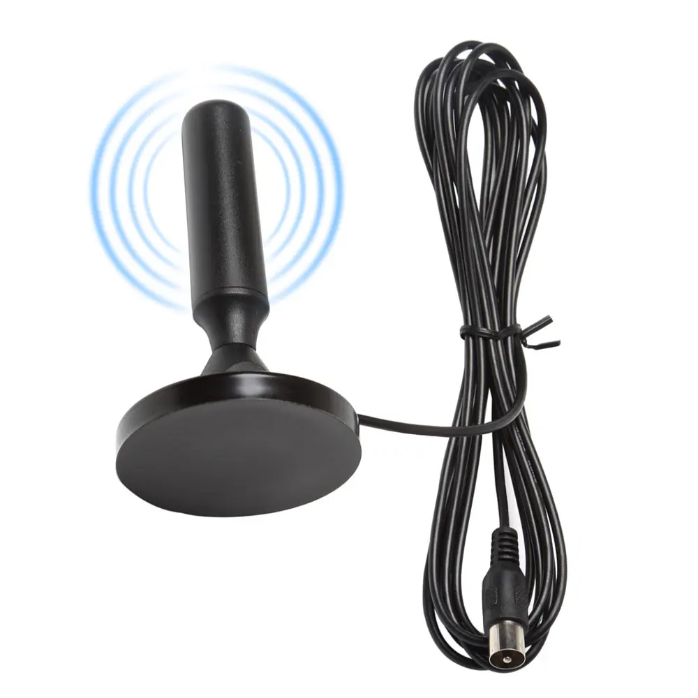 Cheap Wholesale High Gain Uhf Vhf Indoor Outdoor Tv Antenna,360 Degree Active Dvb-t Hdtv Digital Tv Antenna For Tv