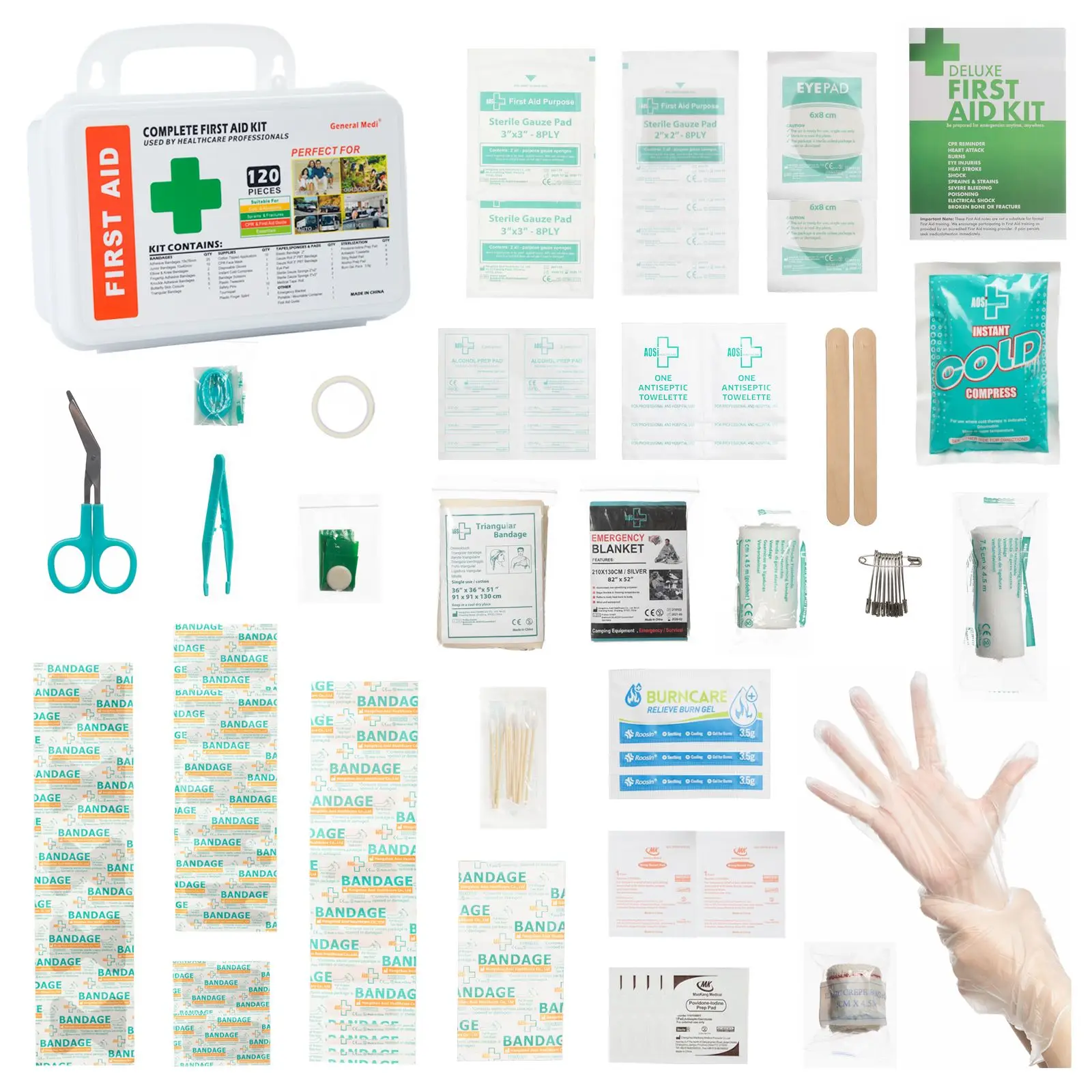 Wholesale Waterproof Portable Small Medical Products First Aid Box