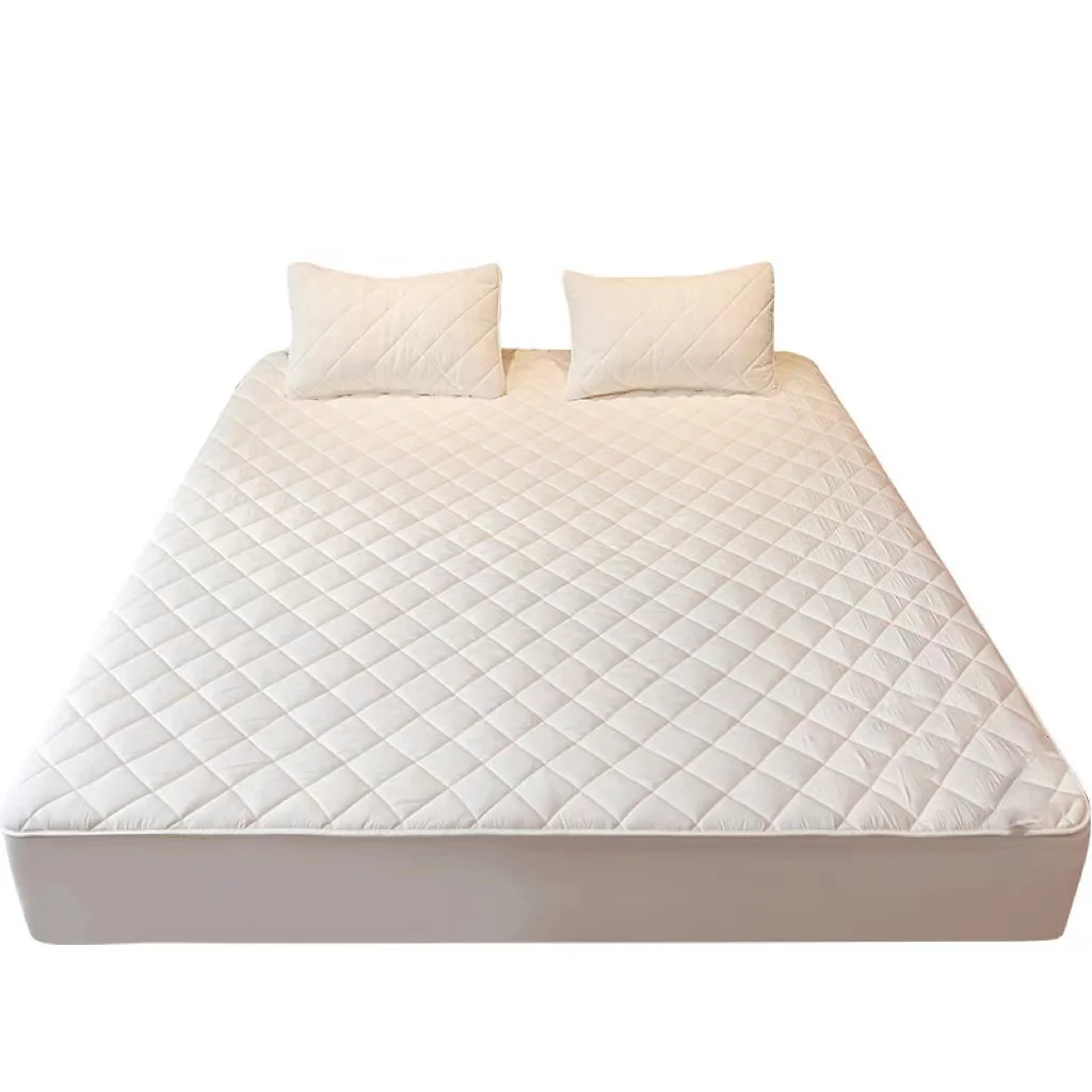 Лидер продаж, Китай, заводская цена, изготовленный на заказ, гипоаллергенный водонепроницаемый стеганый чехол для матраса с защитой от пыли и клещей