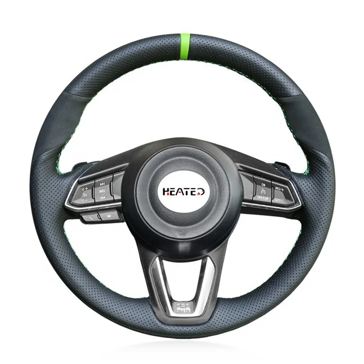 Steering Wheel Cover for Mazda 3 Axela Mazda 6 Atenza CX-3 2018-2019 CX-5 2017-2019 CX-9 Toyota Yaris(Leather) wholesale price