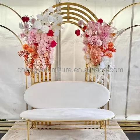 Wedding Backdrop Metal Arch Stand Modern Metal Display For Wedding