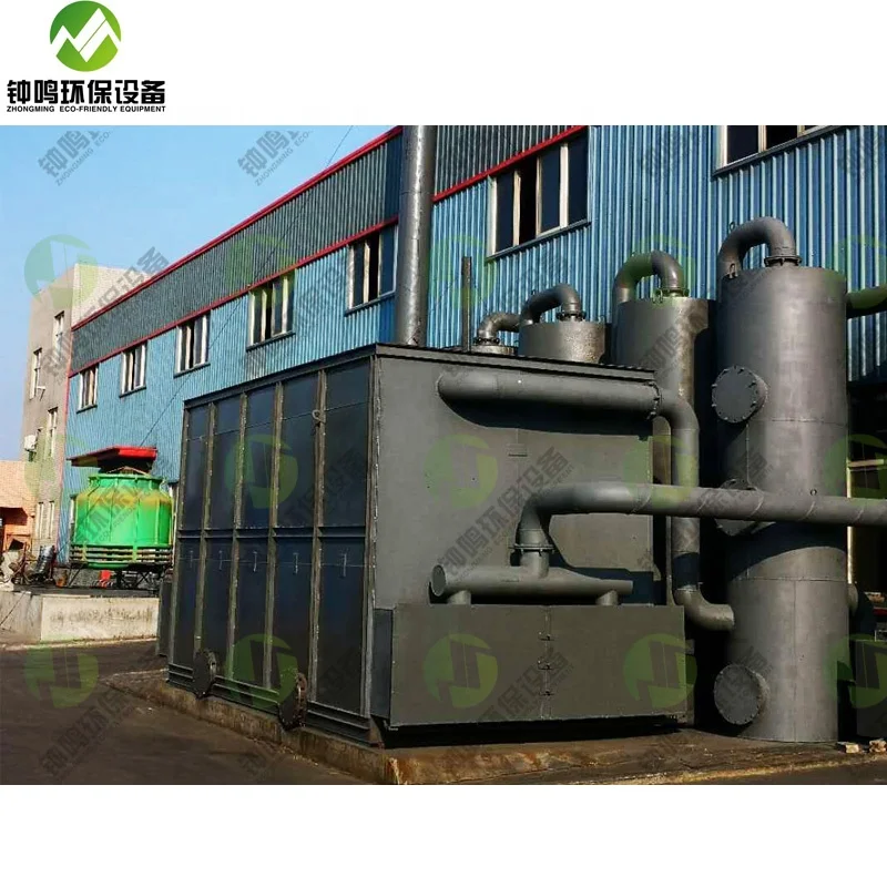 
Simple Small Plastic Pyrolysis Plant 