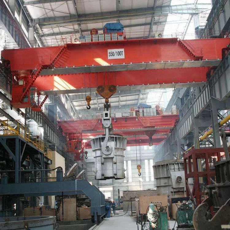 China Security High Temperature Lifting Ladle QDY Type Overhead Crane