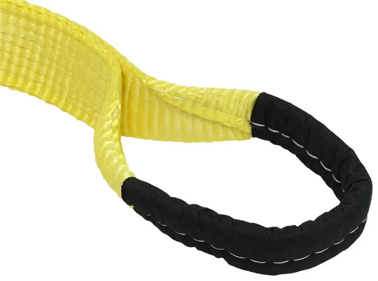 4in. x 30ft.20000lbs off road polyester tow rope Vehicle Recovery Tow Strap for for recovering Cars, ATVs, SUVs, Boats