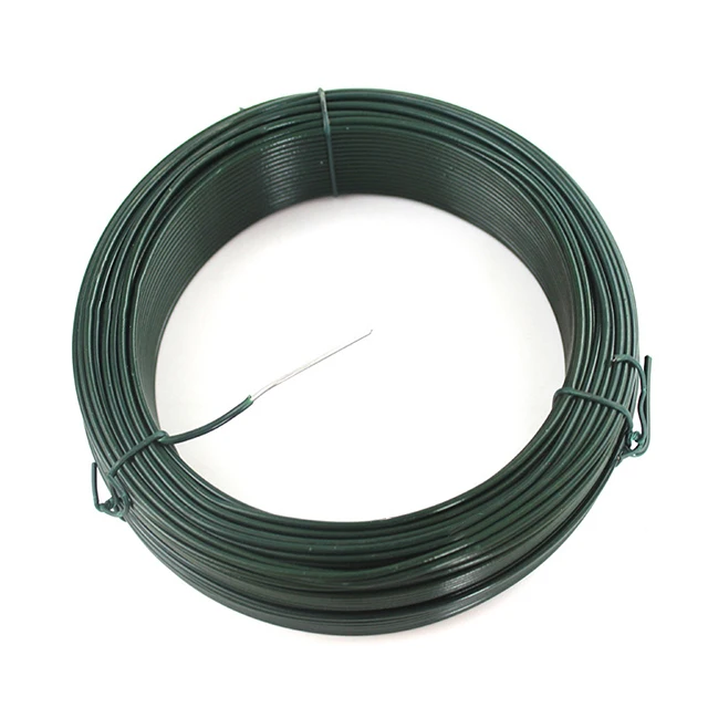 Garden Fence Use Pvc iron Wire Coiled iron wire and plastic coated Wire Galvanized