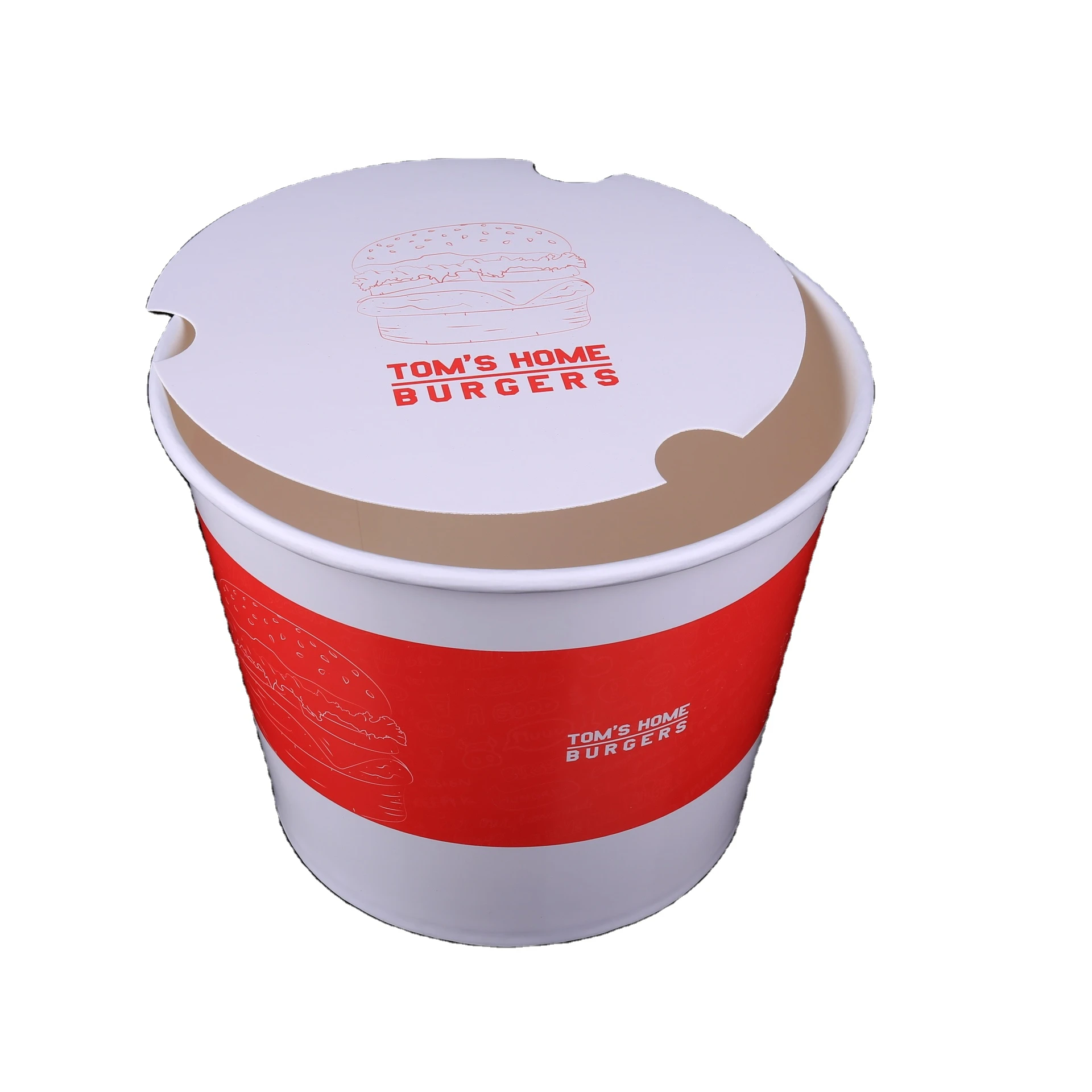 Whole family bucket KFC take out bucket food fried chicken bucket factory customized thickening