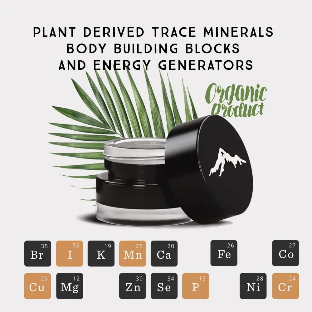 shilajit spoon Laizhi Cream Resin Cream Fulvic Acid 85+Mineral Shilajit Resin O EM