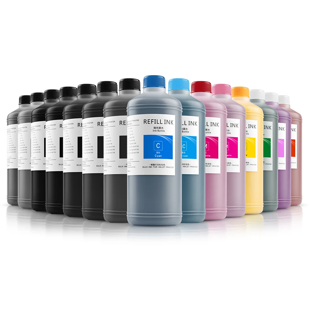 MWEI 1000ML/Bottle Universal Art Paper Pigment Ink For EPSON TX8000/XP600/DX5/DX6/DX7 Printhead