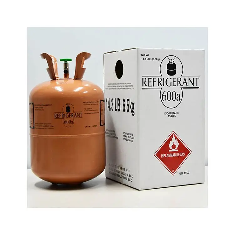 Best Selling Charging Station Propane Mix Isobutane R600A Refrigerant Cylinder