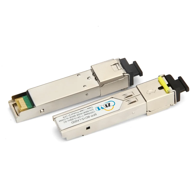  SFP модуль Bidi 1 25 г 1550nm/1310nm 20 км SM SC трансивер