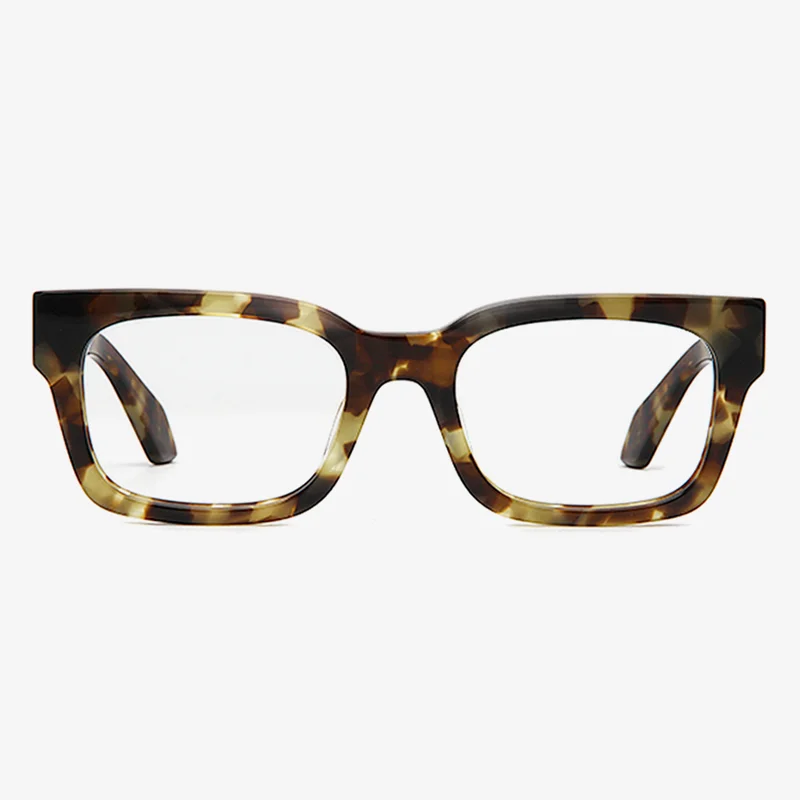 men custom acetate rectangle eyewear frame eyewear acetate material automatic planer acetate eyewear
