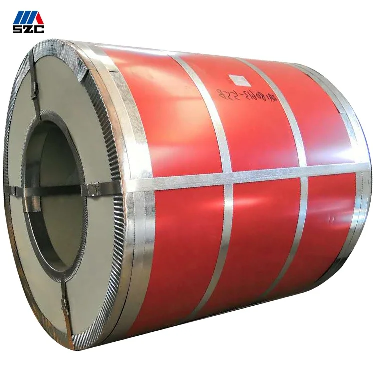 0.12 - 4mm 1200mm 1219mm 1250mm PPGI PPGL SGCC hot dipped prepainted color coated galvanized steel sheet metal roll plate coil