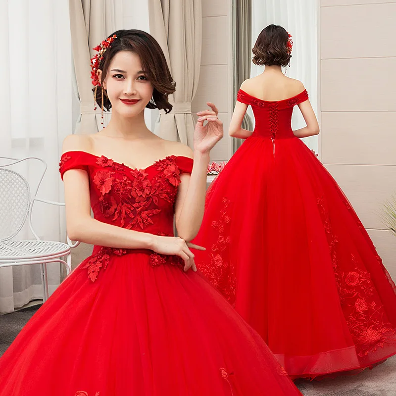New hot manufacturers direct fashion design  Colorful wedding dress stage pompous  evening dress long performance dress