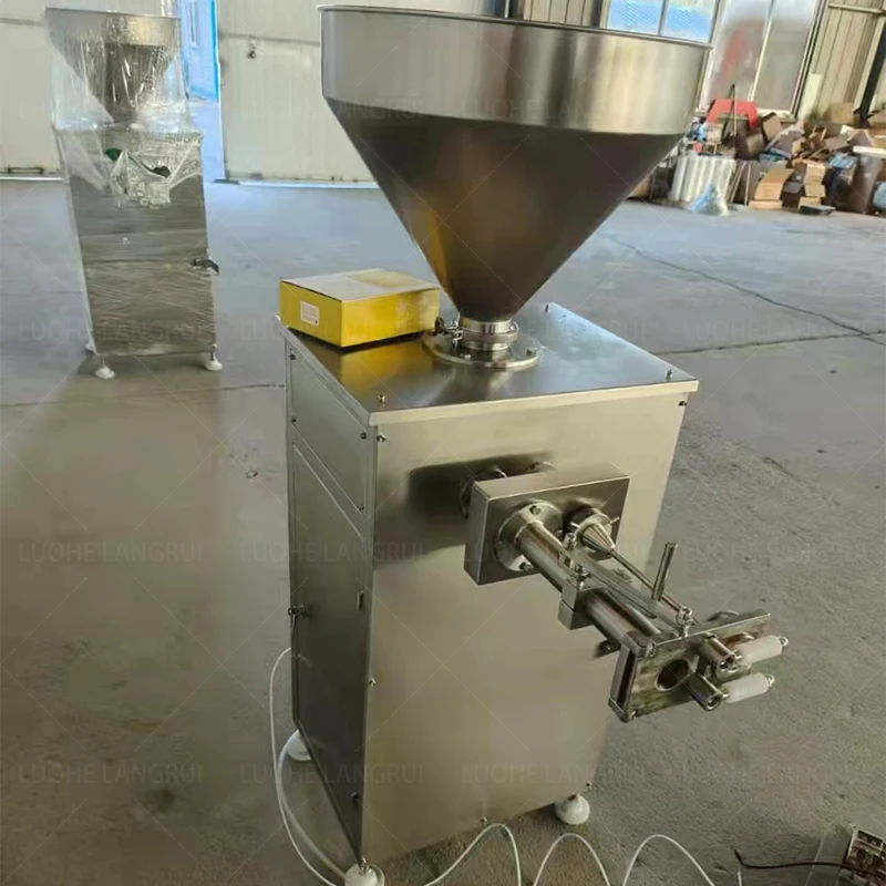 Widely used vertical pneumatic sausage stuffing automatic knotting machine