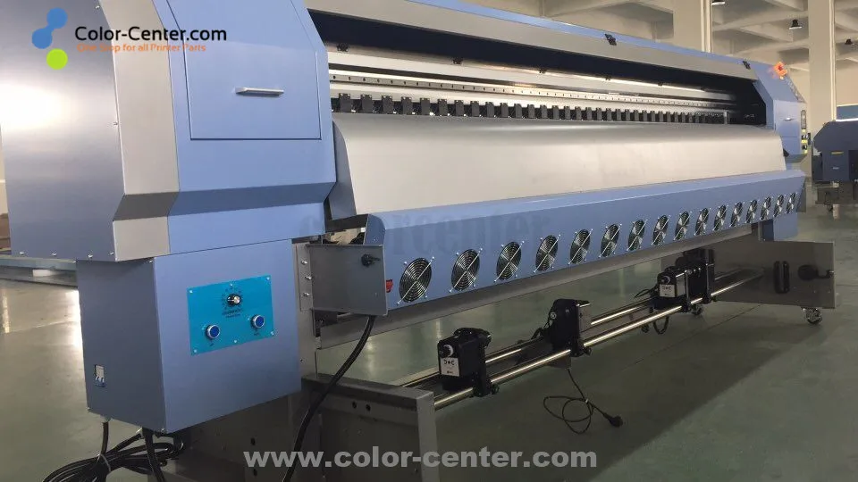 China best! Allwin E320 3.2m 2 Heads /4 Heads Printer (with Epson DX5 print head, solvent, water-base and LED UV all applicable)