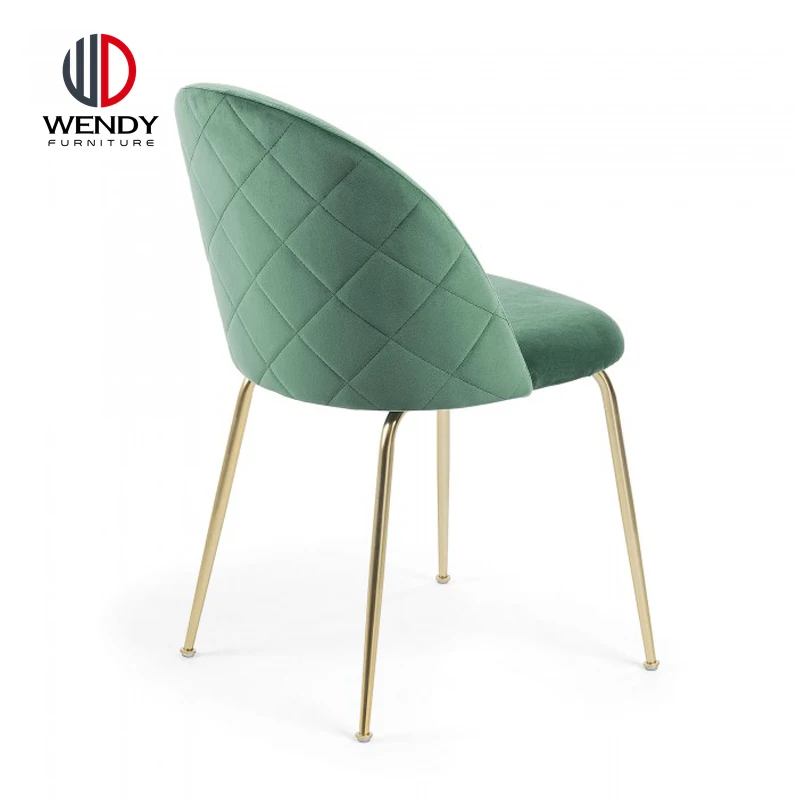 sillas plasticas popular design dark grey color fabric dining room chair