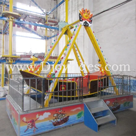 Amusement Kiddy ride small pirate boat